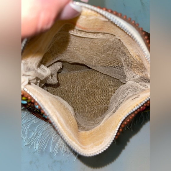 Vintage boho‎ Beaded Purse - Picture 8 of 12